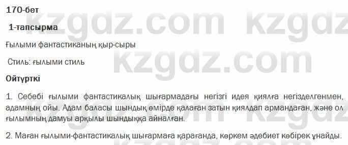 Казахский язык Ермекова 7 класс 2017 Упражнение 11
