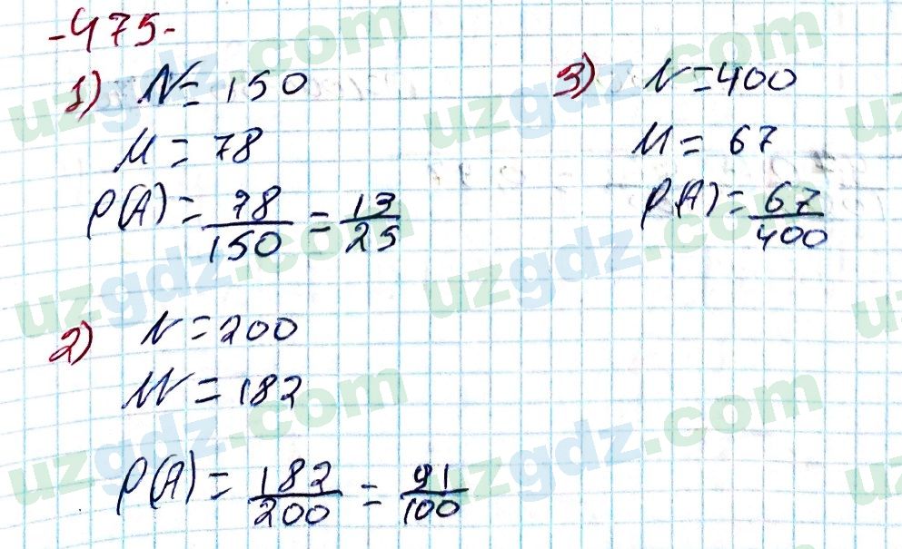 Алгебра Алимов 9 класс 2019 Упражнение 4751