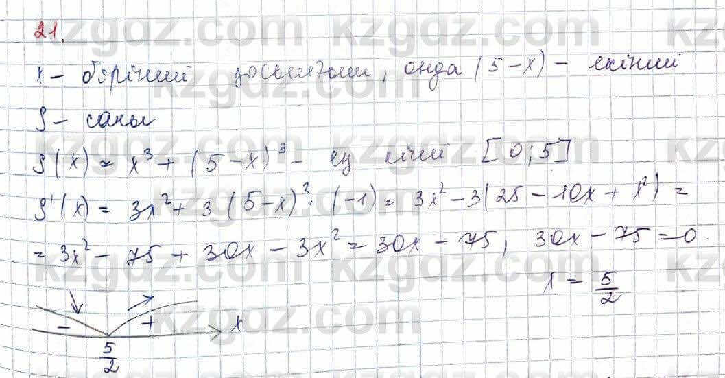 Алгебра (Обще-гуманитарное направление) Абылкасымова 10 ОГН класс 2019 Итоговое повторение 211