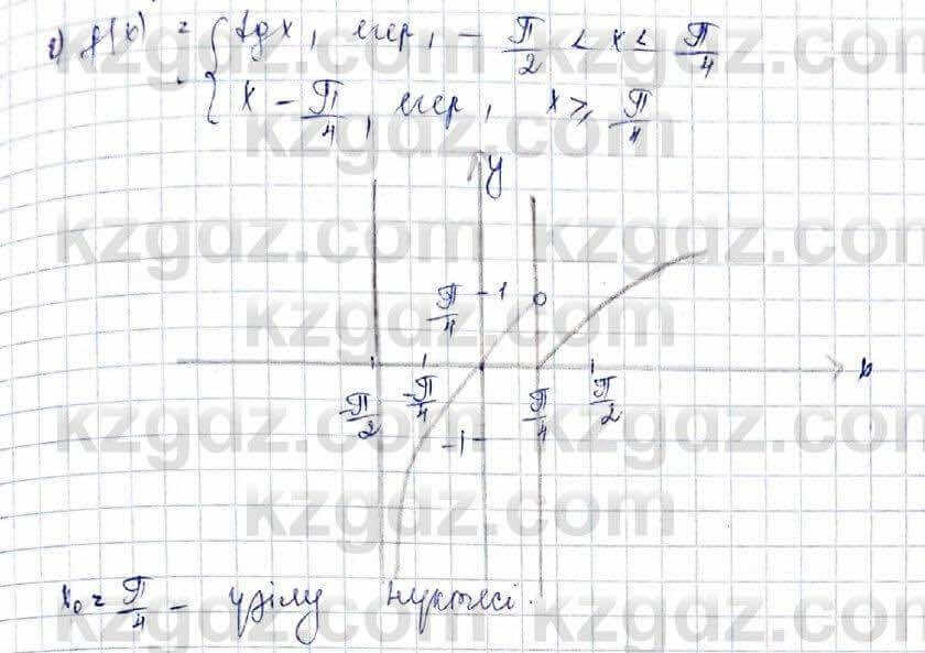 Алгебра (Обще-гуманитарное направление) Абылкасымова 10 ОГН класс 2019 Упражнение 12.71