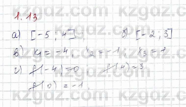 Алгебра (Обще-гуманитарное направление) Абылкасымова 10 ОГН класс 2019 Упражнение 1.131