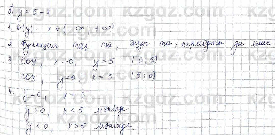 Алгебра (Обще-гуманитарное направление) Абылкасымова 10 ОГН класс 2019 Упражнение 21.11