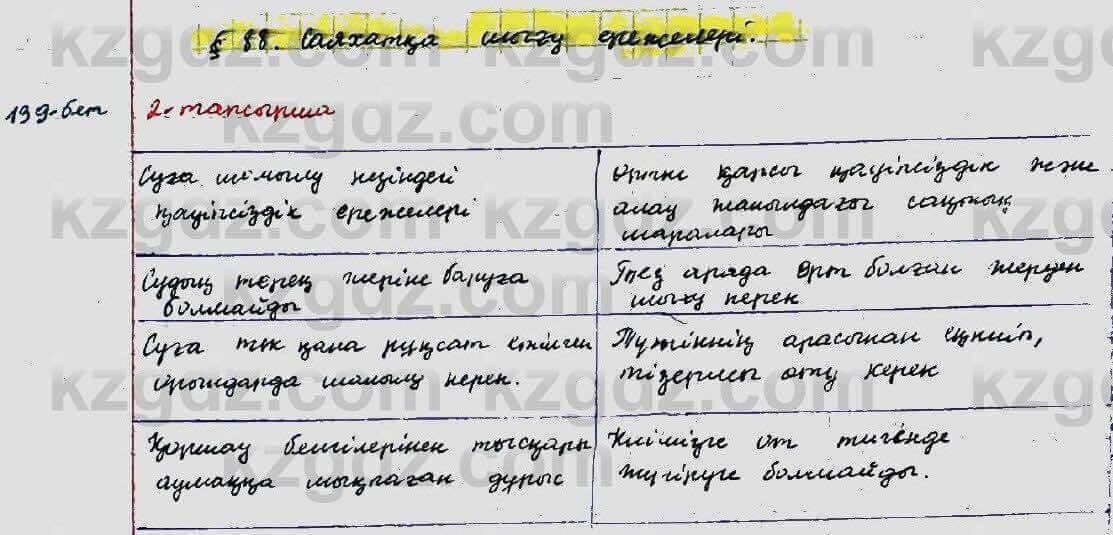 Казахский язык Ермекова 5 класс 2017 Упражнение 21