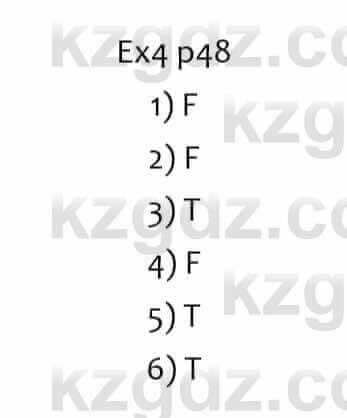 Английский язык (Eyes Open 2 for Kazakhstan Grade 6 Student`s book) Ben Goldstein 6 класс 2017 Упражнение Ex4 p481