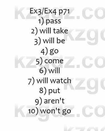 Английский язык (Eyes Open 2 for Kazakhstan Grade 6 Student`s book) Ben Goldstein 6 класс 2017 Упражнение Ex3/Ex4 p711