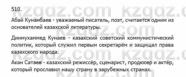 Русский язык Сабитова З. 5 класс 2017 Упражнение 5101