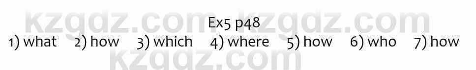 Английский язык (English Plus. Grade 5. Student books) Ben Wetz 5 класс 2019 Упражнение Ex5 p481