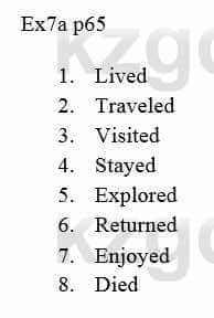 Английский язык (Excel for Kazakhstan (Grade 5) Student’s book) Вирджиниия Эванс 5 класс 2017 Упражнение Ex 71