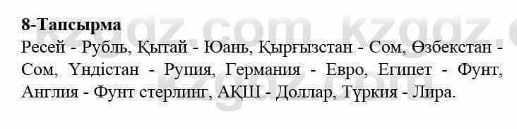 Казахский язык и литература (Часть 2) Оразбаева Ф. 5 класс 2017 Упражнение 81