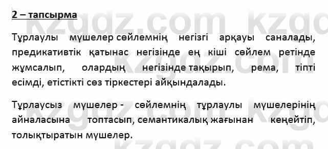 Казахский язык Қапалбек Б. 8 класс 2018 Упражнение 21