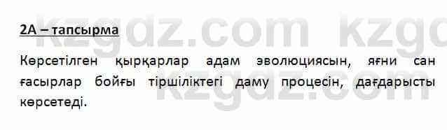 Казахский язык Қапалбек Б. 8 класс 2018 Упражнение 2А1