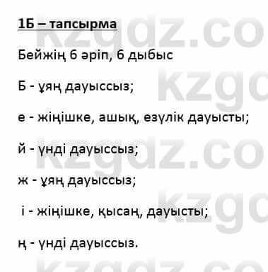 Казахский язык Қапалбек Б. 8 класс 2018 Упражнение 1Б1