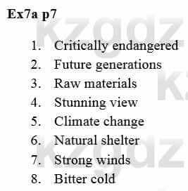 Английский язык (Excel for Kazakhstan (Grade 8) Student’s book) Вирджиниия Эванс 8 класс 2019 Упражнение Ex71