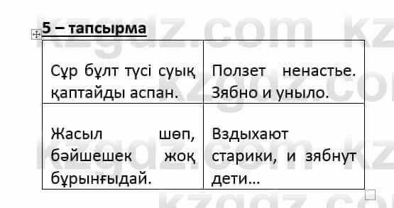 Казахский язык и литература (Часть 2) Оразбаева Ф. 6 класс 2018 Упражнение 51
