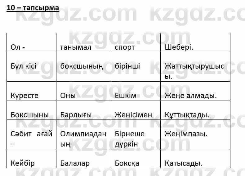 Казахский язык и литература (Часть 2) Оразбаева Ф. 6 класс 2018 Упражнение 101