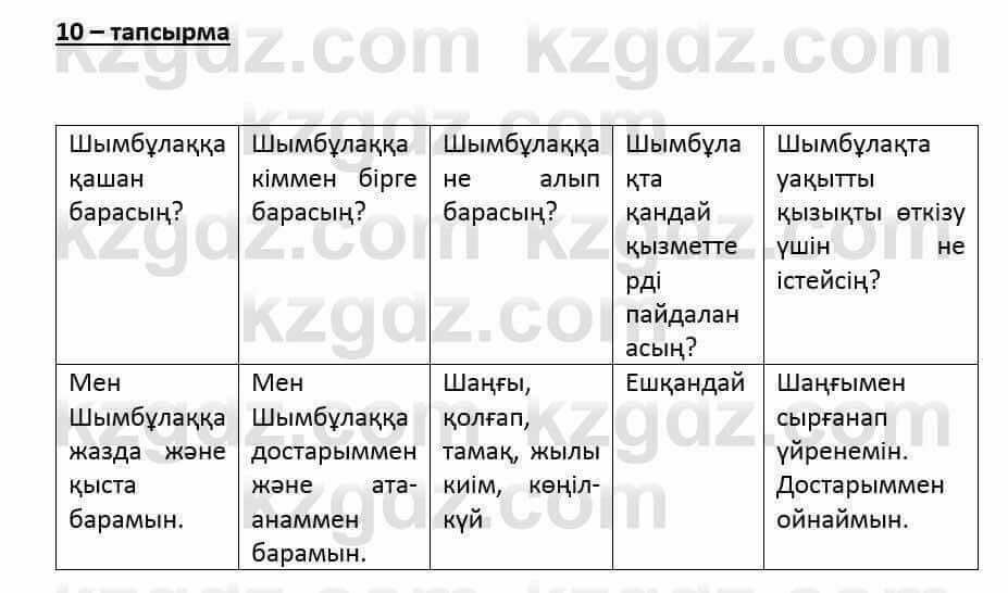 Казахский язык и литература (Часть 2) Оразбаева Ф. 6 класс 2018 Упражнение 101