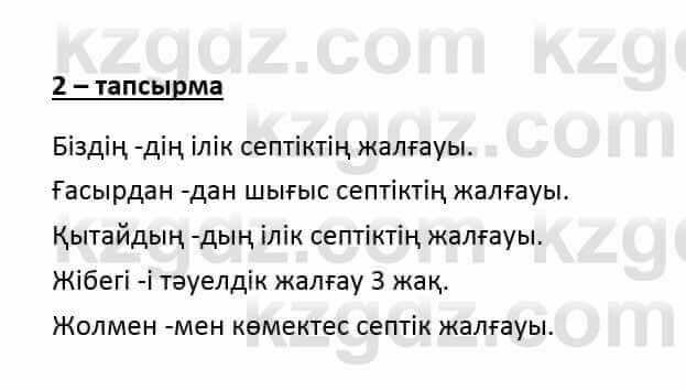 Казахский язык и литература (Часть 2) Оразбаева Ф. 6 класс 2018 Упражнение 21