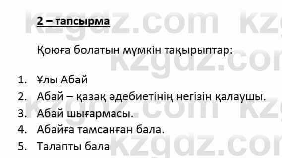 Казахский язык и литература (Часть 2) Оразбаева Ф. 6 класс 2018 Упражнение 21