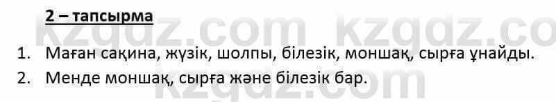 Казахский язык и литература (Часть 2) Оразбаева Ф. 6 класс 2018 Упражнение 21