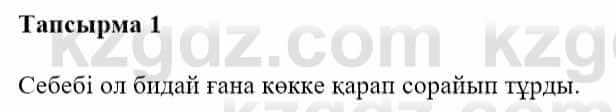 Казахская литература Турсынгалиева С. 5 класс 2017 Упражнение 11