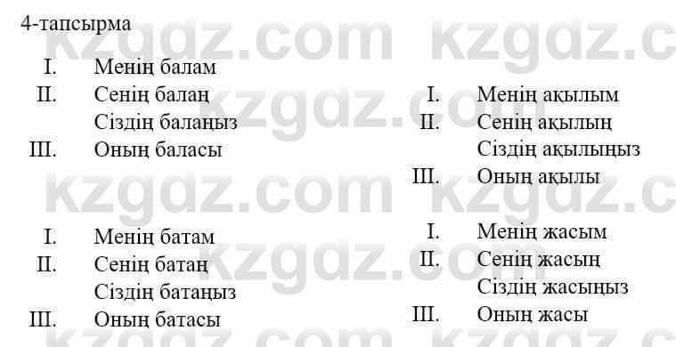Казахский язык и литература (Часть 1) Оразбаева Ф. 5 класс 2017 Упражнение 41