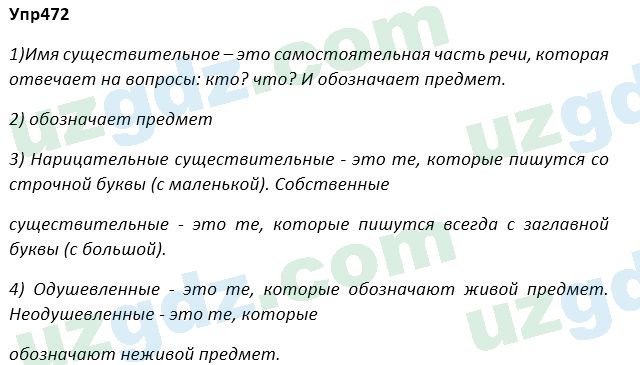 Русский язык Зеленина 5 класс 2020 Упражнение 4721