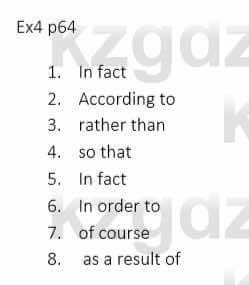 Английский язык (Eyes Open 4 for Kazakhstan Grade 7 Student`s book) Ben Goldstein 8 класс 2019 Упражнение Ex 41