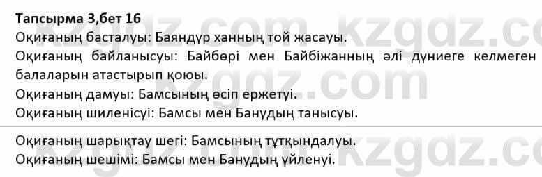 Казахская литература Дерибаев С. 8 класс 2018 Упражнение 31