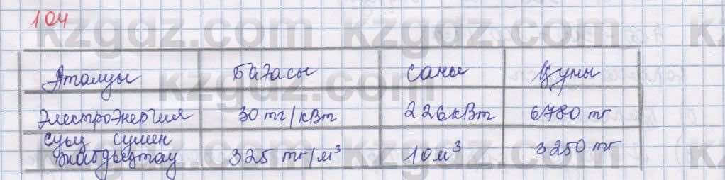 Математика ⁠Абылкасымова 5 класс 2017 Упражнение 1041