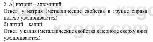 Химия Усманова М. 8 класс 2018 Упражнение 21