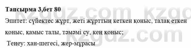 Казахская литература Тұрсынғалиева С. 8 класс 2018 Синтез 31