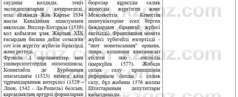 Всемирная история (Дүниежүзі тарихы) Айтбай Р. 6 класс 2018 Задание 31