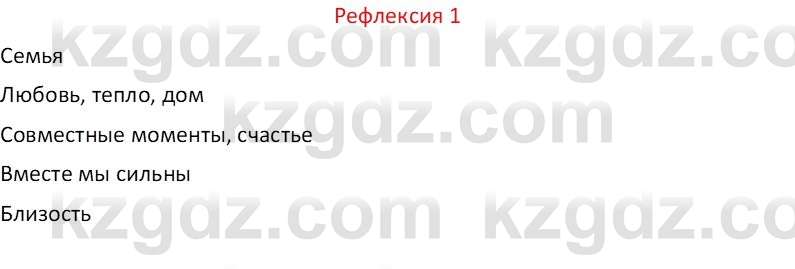 Русский язык Капенова Ж.Ж. 6 класс 2018 Рефлексия 11