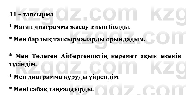 Казахский язык и литература (Часть 1) Оразбаева Ф. 8 класс 2020 Упражнение 111