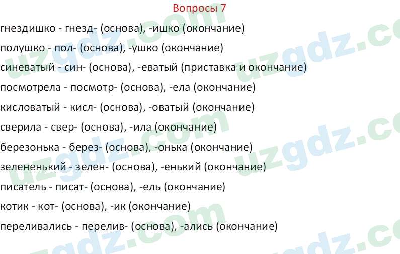 Русский язык Казакова Р. 6 класс 2022 Вопрос 71