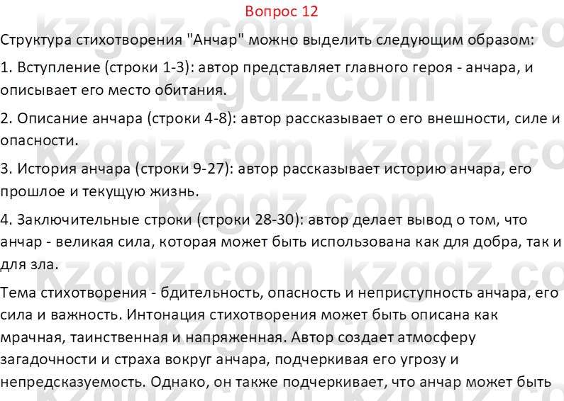 Русская литература Локтионова Н. П. 7 класс 2017 Вопрос 121