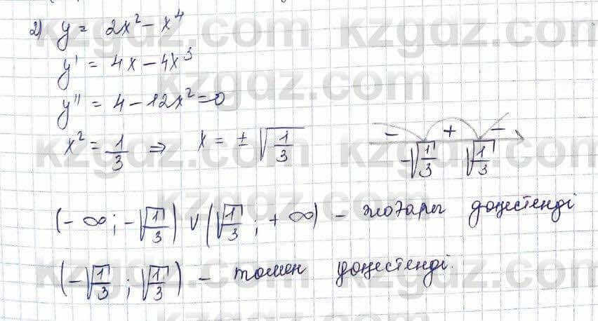 Алгебра Шыныбеков 10 ЕМН класс 2019 Упражнение 7.1281