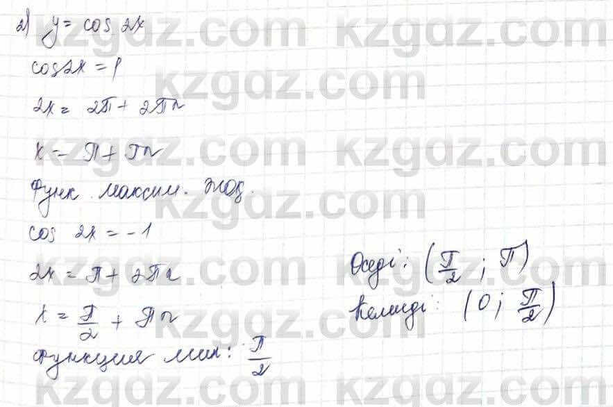 Алгебра Шыныбеков 10 ЕМН класс 2019 Упражнение 2.91