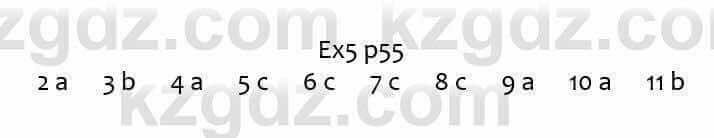 Английский язык (Eyes Open 3 for Kazakhstan Grade 7 Student`s book) Ben Goldstein 7 класс 2017 Упражнение Ex5 p551