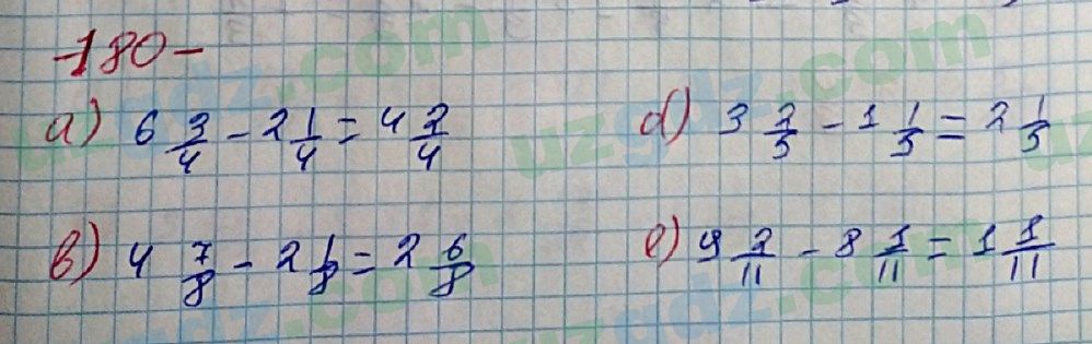Математика Хайдаров 5 класс 2020 Упражнение 1801