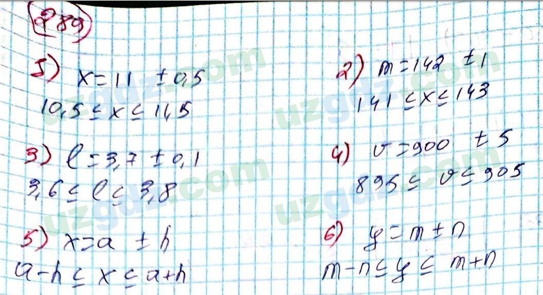 Алгебра Алимов 8 класс 2019 Упражнение 2891